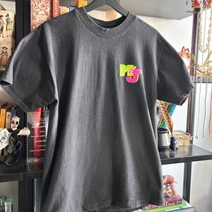 Vintage MTV Jams Stage Crew Shirt Medium 90’s Black Rare